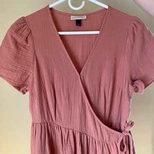 Universal Thread dress in mauve.